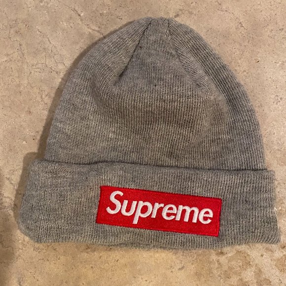 Supreme Other - SUPREME HTH GREY  ADULT BEANIE  NWT
